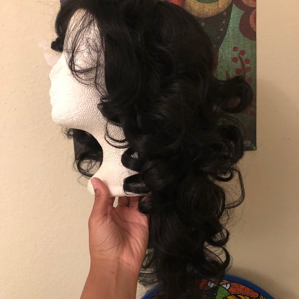 Steam curled wig 4 sale! ☀️🌟💇🏾‍♀️